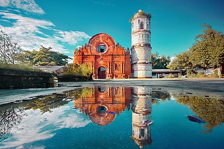 Tumauini Cathedral in Isabela, Philippines. Photograph: Allan Jay Quesada