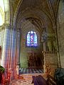 Croisillon sud, vue dans la chapelle.