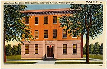 ARC Wilmington, Delaware American Red Cross Headquarters, Delaware Avenue, Wilmington, Del (72640).jpg