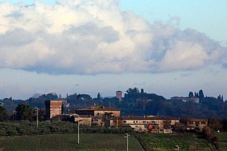 Ampugnano Frazione in Tuscany, Italy