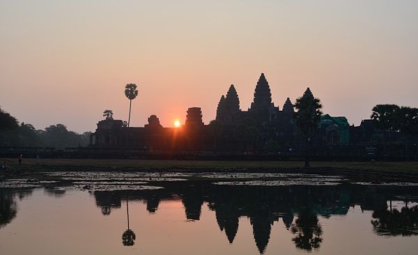 Angkor Wat at sunrise