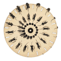 Animated phenakistiscope disc - Running rats Fantascope by Thomas Mann Baynes 1833.gif