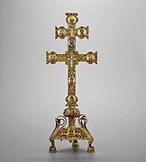 Anoniem, Reliekkruis van het Heilige Kruis (ca. 1228 - 1250), TO 25, KBS-FRB (2).jpg