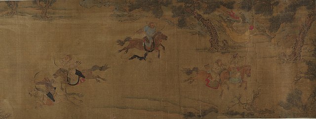 Mongol huntsmen, Ming dynasty