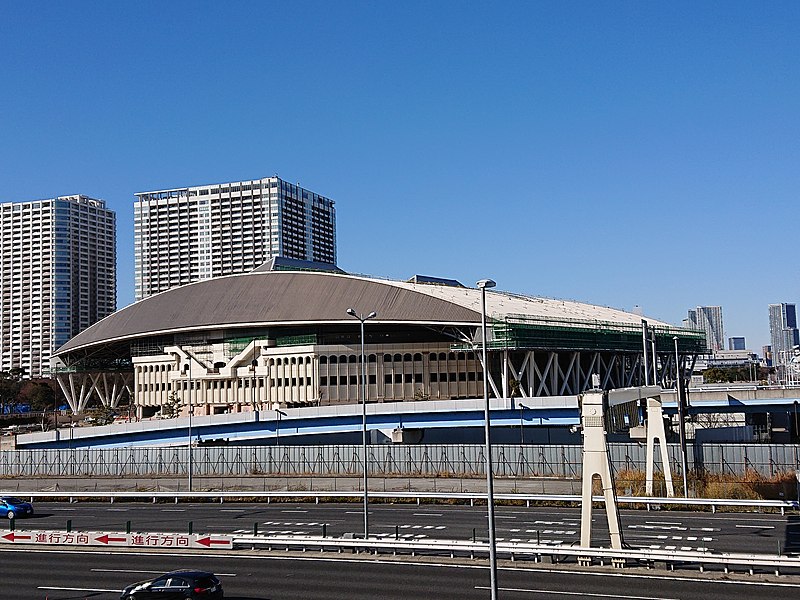 File:Ariake Coliseum, at Ariake, Koto, Tokyo (2019-01-01) 01.jpg