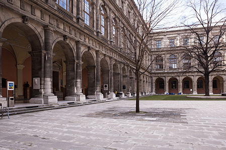 Arkadenhof in the University of Vienna