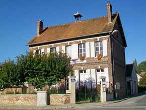 Armancourt (60), mairie, rue de la Basse-Côte.jpg