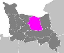 Arrondissement of Caen - Beliggenhet