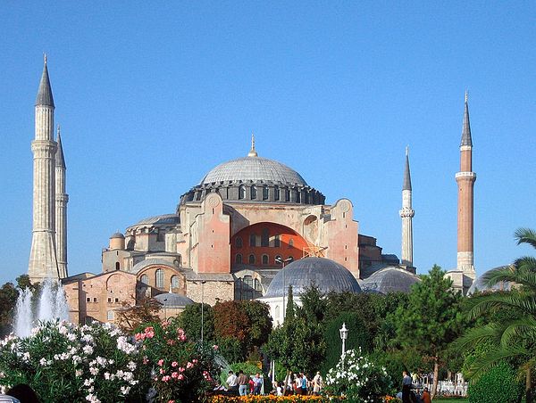 Hagia Sophia was the patriarchal cathedral until 1453