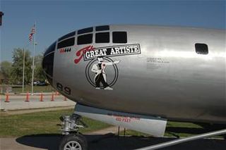 <i>The Great Artiste</i> Aircraft used during the raid on Hiroshima on 6 August 1945