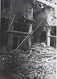 Разрушена сграда на бул. „Фердинанд“.[68]
