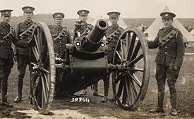BL 5-inch howitzer and TF gunners in camp before World War I BL5inchHowitzerCampPrewar.jpg