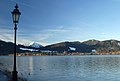 View from the town Tegernsee