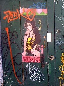 Bambi Graffiti - Amy Winehouse, Camden Road London.jpg