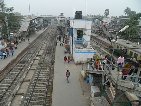 Barasat railway station