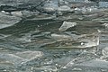 Français : Bassin de la Villette pris dans la glace.