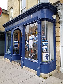 Bath Rugby club shop, next to Pultney Bridge in Bath city centre Bath Rugby Shop.jpg