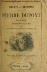 Charles Baudelaire Notice sur Pierre Dupont, 1851    