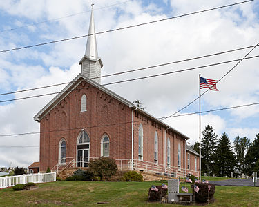 Beallsville Methodist-Episcopal Church, 1874.