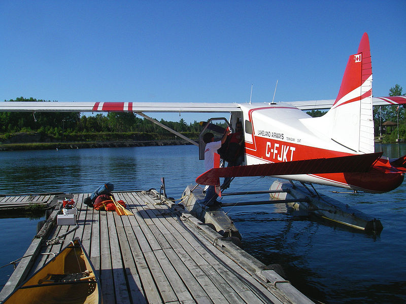 File:Beaver Aircraft at Temagami Water Aerodrome.jpg