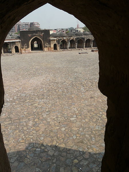 File:Begumpuri Masjid Courtyard from passage (3010286516).jpg