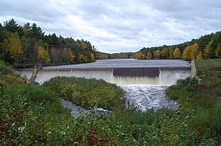 <span class="mw-page-title-main">Bellamy Reservoir</span> Reservoir in Strafford County, New Hampshire