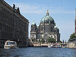 Berliner Dom and the river Spree