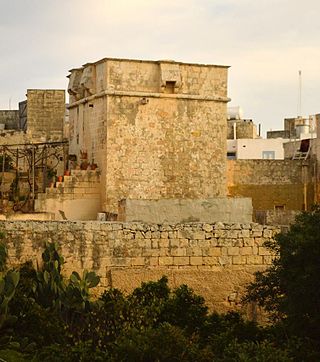 <span class="mw-page-title-main">Birkirkara Tower</span> Tower in Birkirkara