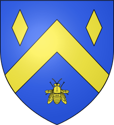 Blason ville fr Saint-Cyr-le-Chatoux (Rhône).svg