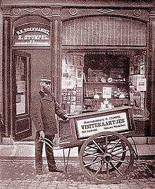 Stumpel bookseller in Hoorn, circa 1910 Boekhandel Stumpel.jpg