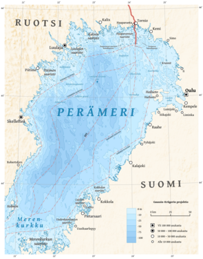 Mapa finlandés da baía - fai clic para ampliar