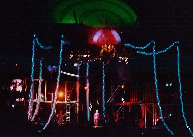 Bowie on stage at Rock am Ring – 7 June 1987