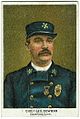 Tobacco card image of Chief Geo. Bowman, Stamford, Connecticut