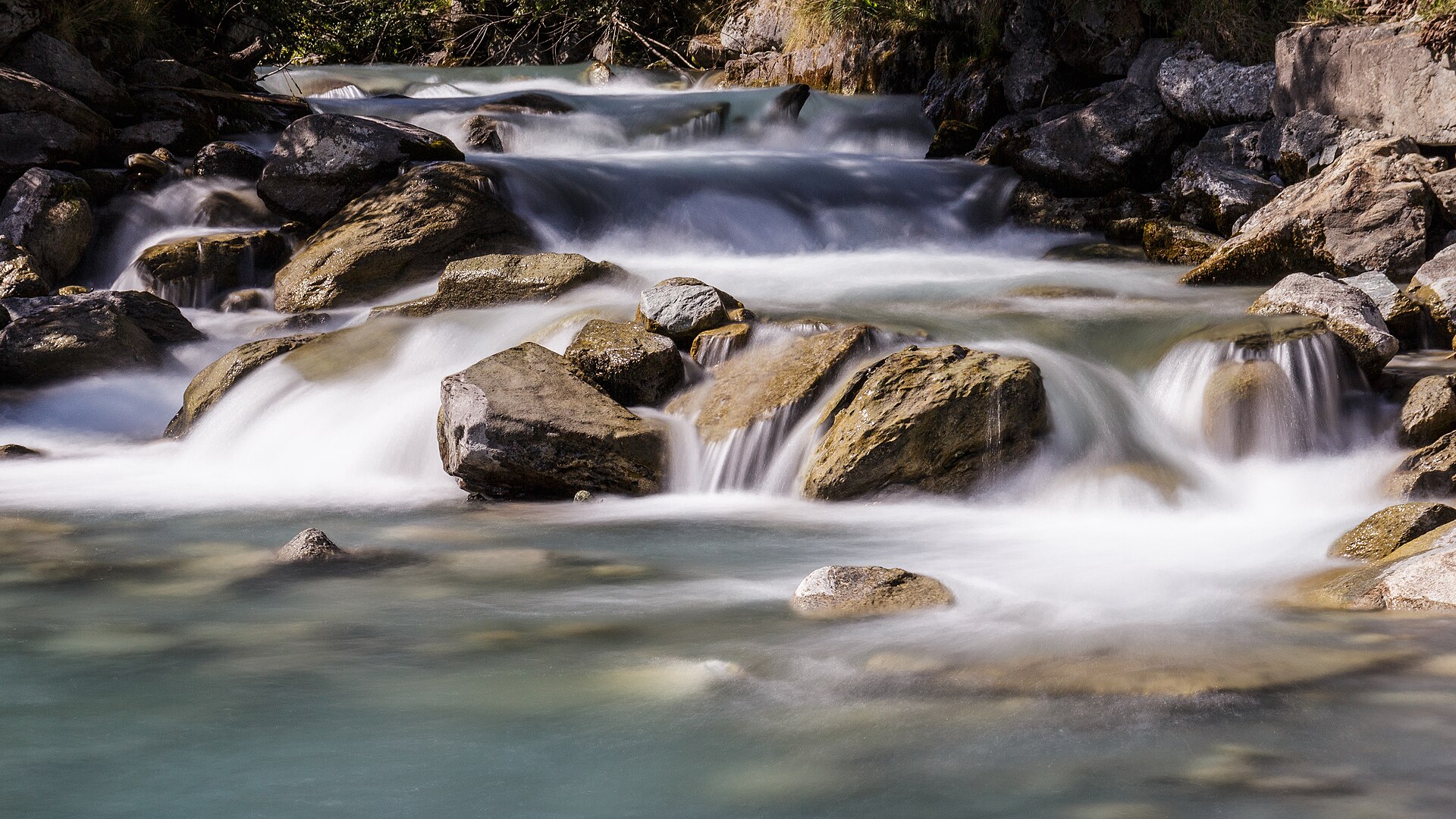 Outflow of river Flem