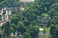 Le château et l'église du Sacré-Cœur.