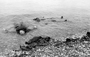 Bundesarchiv Bild 101I-291-1206-13, Dieppe, Landungsversuch, tote alliierte Soldaten.jpg