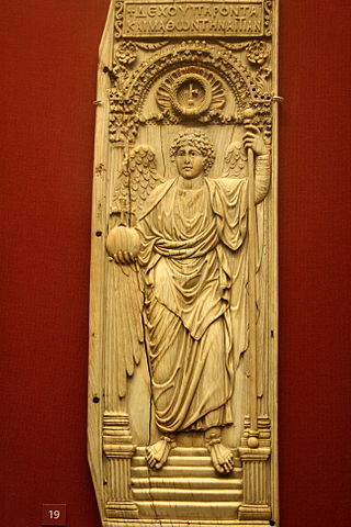 <span class="mw-page-title-main">Archangel ivory</span> Byzantine ivory panel