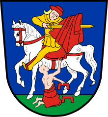 Coat of arms for Edingen until 1977