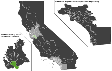 California's 25th Assembly district.svg