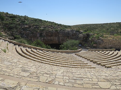 The Bat Fight Amphitheater in Carlsbad Caverns National Park, New Mexico