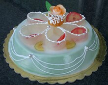 Cassata, a traditional sweet from Palermo Cassata siciliana.jpg