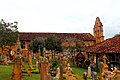 Cementerio lleno de vida anexo a la Capilla de Jesús en Barichara en el sector antiguo de Barichara, Santander, Colombia. Este sector fue declarado bien de interés cultural a través del Decreto 1654 del 3 de agosto de 1978