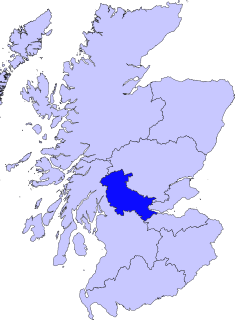 Central Region, Scotland Region in Scotland