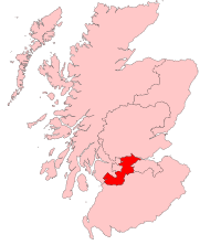 Central Scotland 1999 (região eleitoral do Parlamento Escocês) .svg