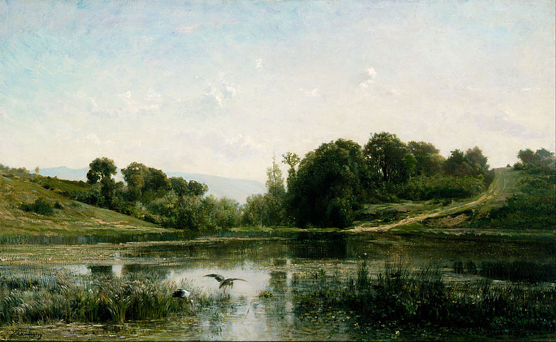 File:Charles-Franҫois Daubigny - The Ponds of Gylieu - Google Art Project.jpg