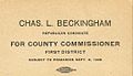 Charles Beckingham campaign card, 1908 (30453158571).jpg