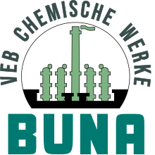 Logo 1954-1990 Chemische Werke Buna VEB Logo.svg