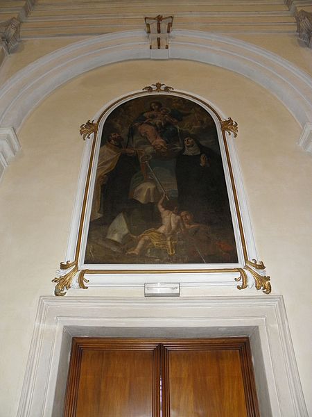 File:Chiesa di Santa Maria Assunta, interno, parete sx, quadro (Cartura) 01.JPG