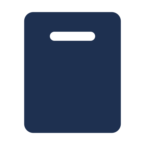 File:Chopping board square in classic solid style.svg