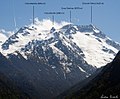 Monte Gelas e cime limitrofe da Entracque